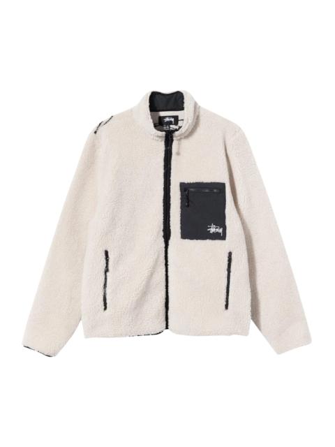 Stüssy Stussy Venus Jacquard Sherpa Jacket 'Natural'