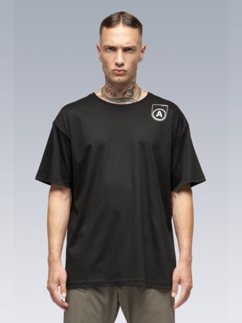 ACRONYM S24-PR-B 100% Cotton Mercerized Short Sleeve T-shirt Black