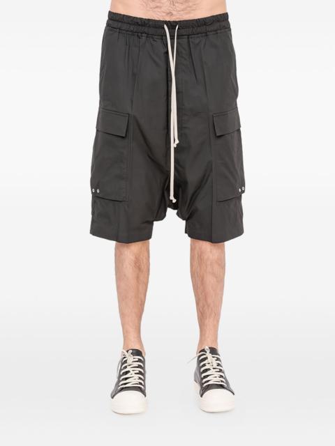 Rick Owens drawstring-fastening cargo shorts