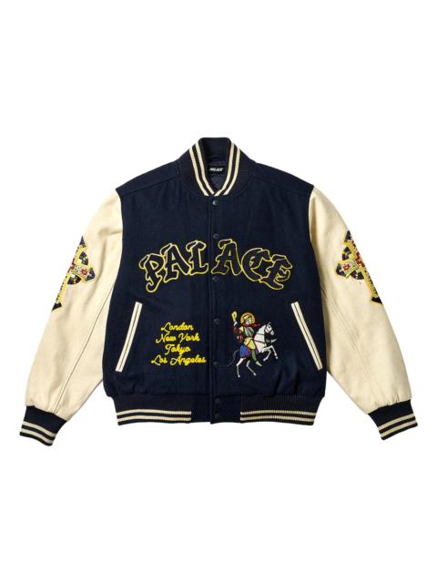 PALACE Palace Saints Varsity Jacket Navy