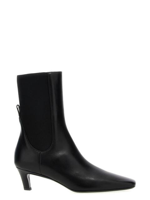TOTEME Leather ankle boots