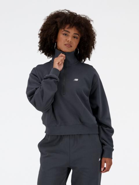 New Balance Athletics Remastered French Terry 1/4 Zip