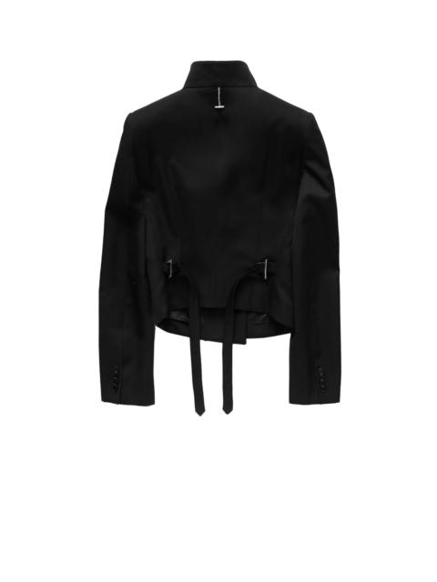 Alexander McQueen McQueen Shrunken Blazer Black