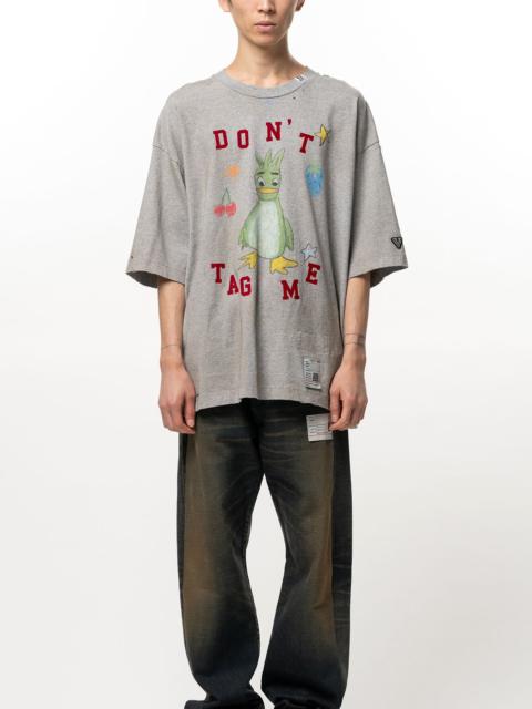 Maison MIHARAYASUHIRO Leon Doodle Printed T-shirt