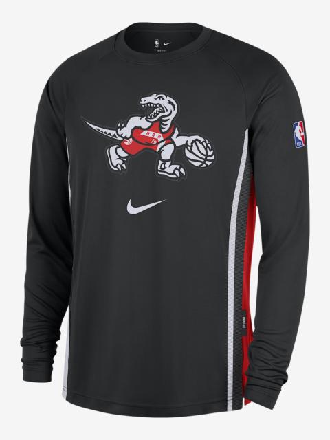 Toronto Raptors City Edition Men's Men's Nike Dri-FIT Long-Sleeve Top