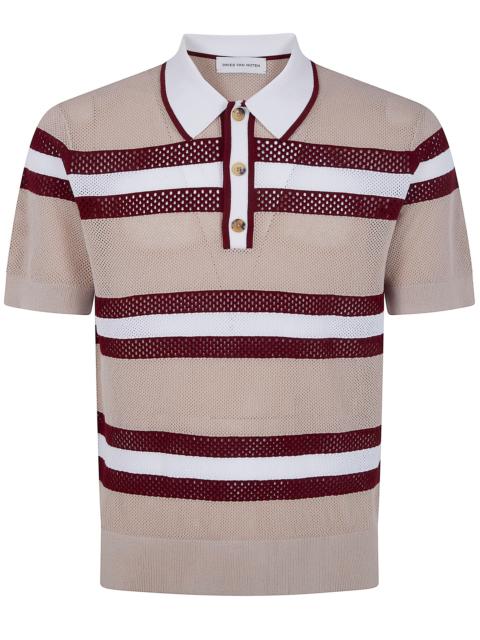 Dries Van Noten "Mercy Stripe" Polo Shirt