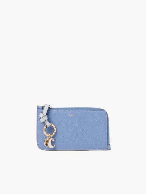 Chloé ALPHABET WALLET IN GRAINED LEATHER