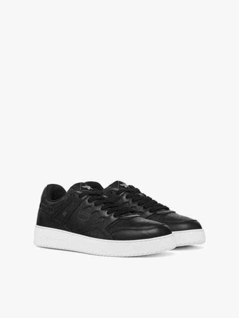MCM Neo Terrain Lo Sneakers in Visetos Leather Mix
