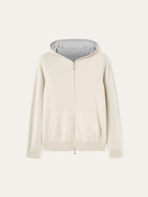 Duo Hooded Bomber Sweater