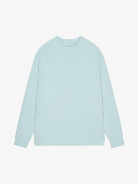Givenchy OVERSIZED SWEATER IN WOOL WITH 4G ZIP
