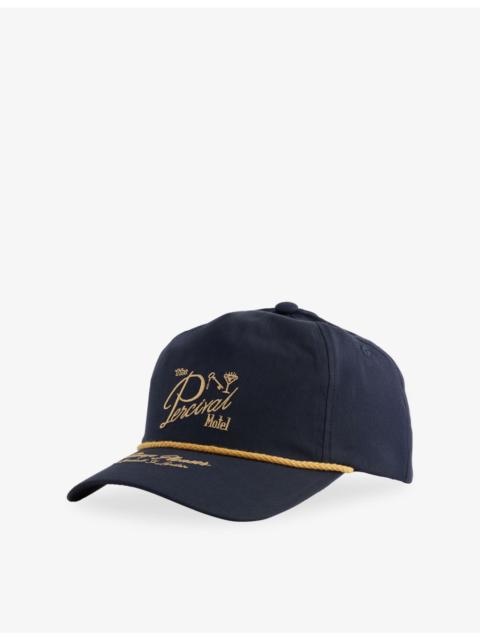 PERCIVAL Kingsley Embroidered Cotton-Blend Truck Cap