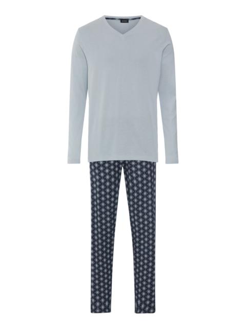 HANRO Night & Day Cotton and TENCEL™ V-Neck Pajama Set