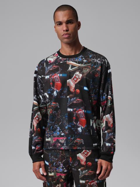 Jordan Jordan Flight Men's Printed Long-Sleeve Jersey