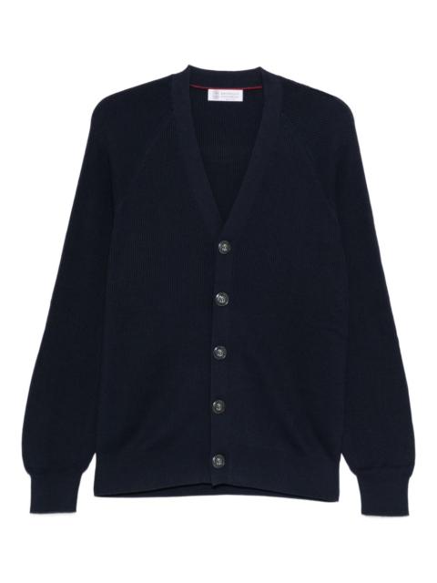 Brunello Cucinelli ribbed button cardigan