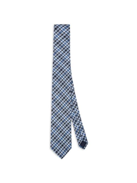 checked tie