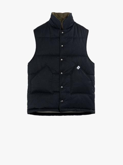 Mackintosh OSAKA NAVY NYLON GILET