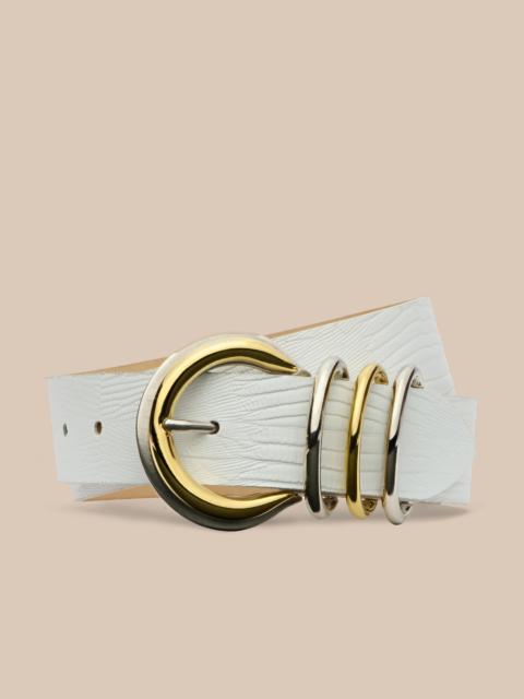 L'AGENCE Tobar Leather Belt