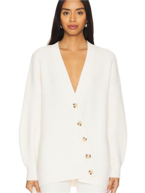 525 america Evelyn Asymmetrical Luxe Oversized Cardi