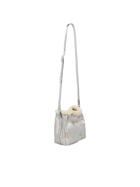 GUCCI small GG Emblem bucket bag