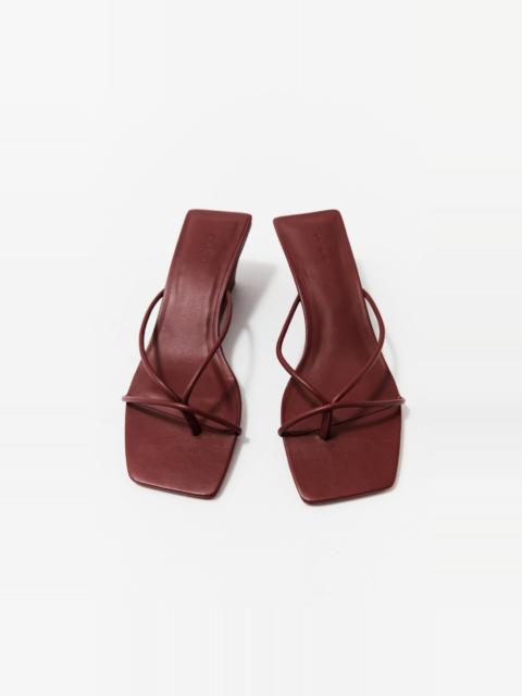 ST. AGNI Minimal Low Wedge - Rouge