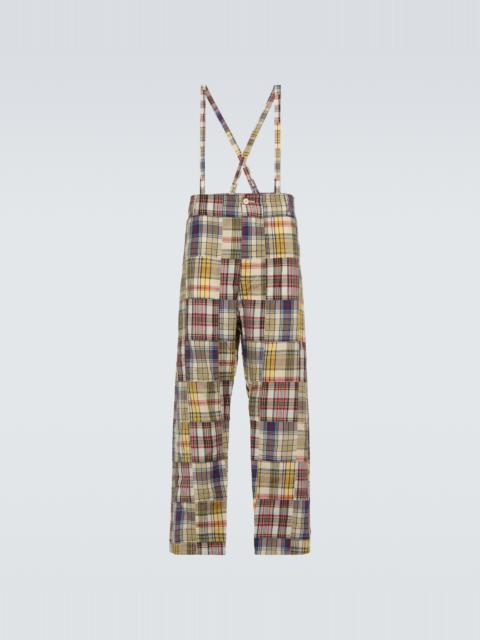 visvim Alper Braces wool and linen chinos