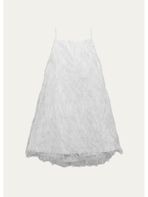 SIMKHAI Kalla Feather Mini Dress