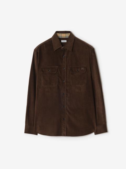 Burberry Corduroy Overshirt