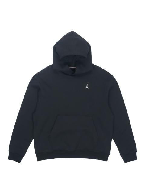 Air Jordan Logo Fleece Pullover Hoodie 'Black' DA9819-010