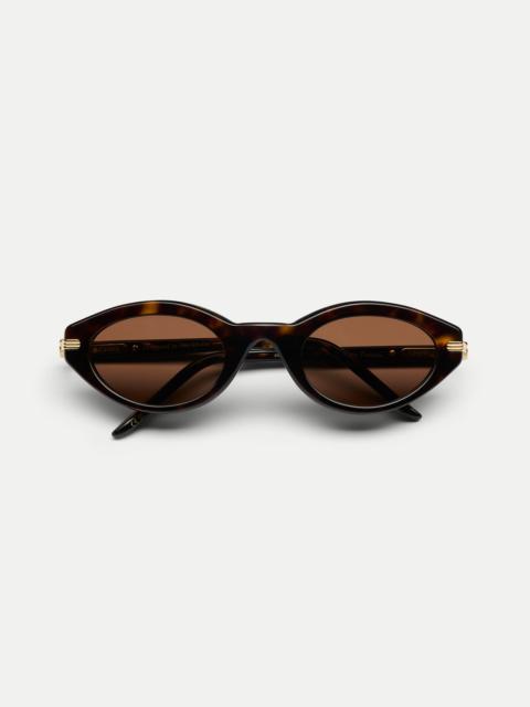 VERONICA BEARD LOU OVAL SUNGLASSES