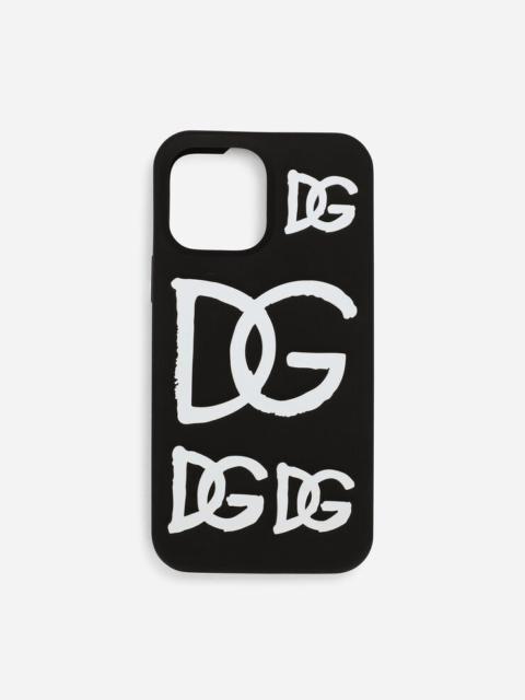 Dolce & Gabbana Branded rubber iPhone 13 Pro Max cover