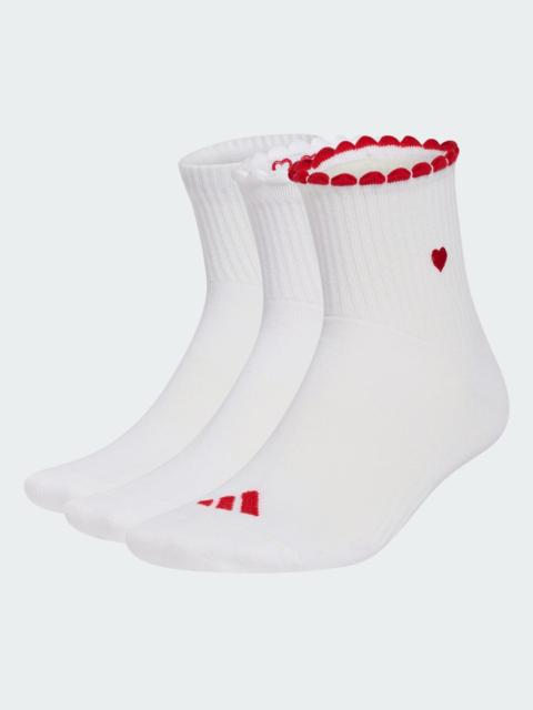 adidas Womens Graphic Sock 3 Pair Pack