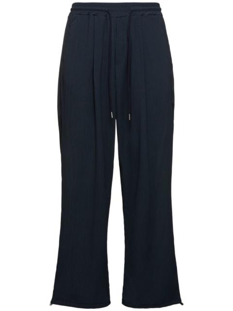 The Frankie Shop Crinckle wide jogging pants
