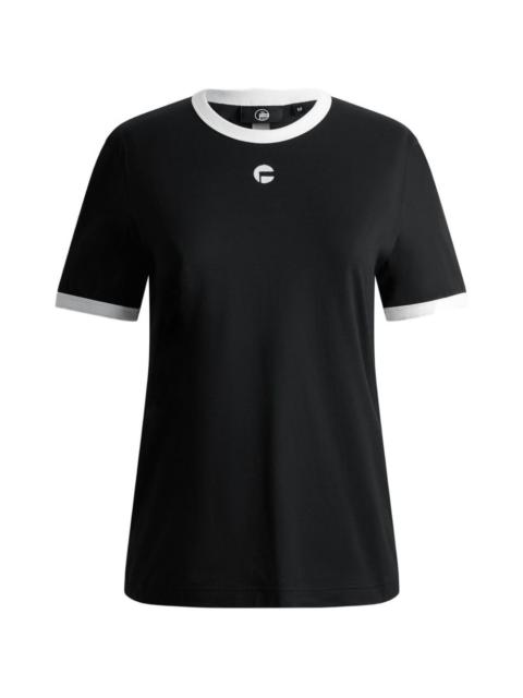 Fusalp Tanixa contrast-trim logo T-shirt