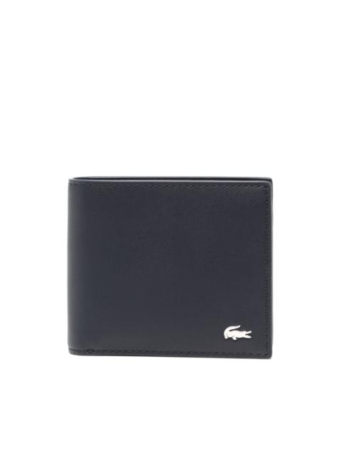 LACOSTE logo-plaque leather wallet