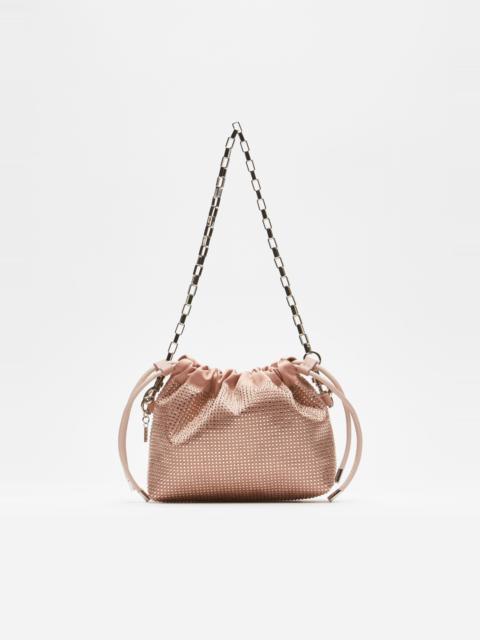 N°21 EVA MINI CRYSTAL-EMBELLISHED CROSSBODY BAG