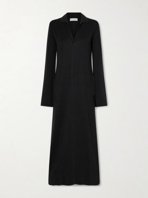 Altuzarra Arp Cotton And Silk-blend Maxi Dress