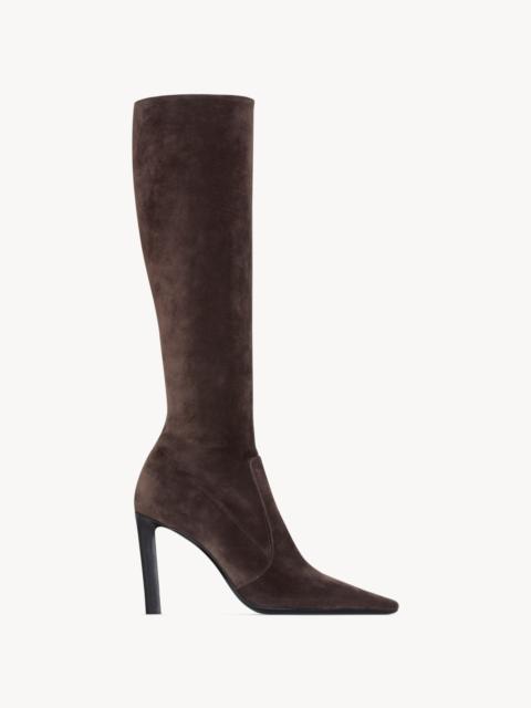 SAINT LAURENT FRANCOISE BOOTS IN SUEDE