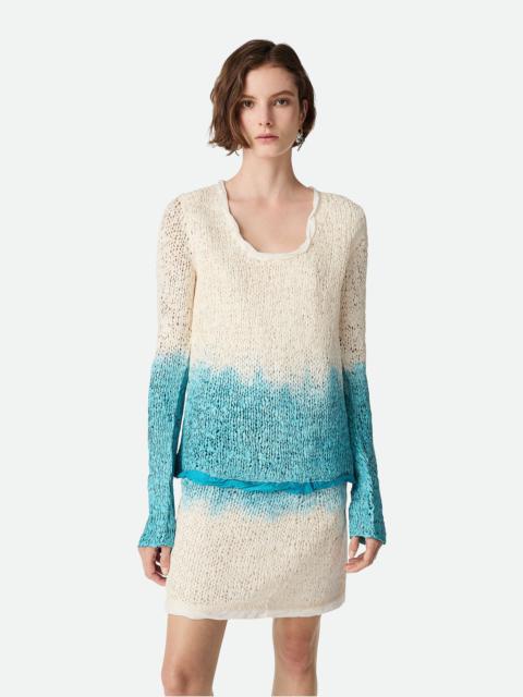 Bottega Veneta Wool And Silk Overdyed Jumper