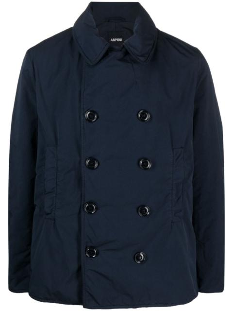 Aspesi long-sleeve double-breasted jacket