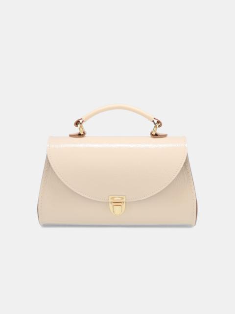 Cambridge Satchel The Mini Poppy - Vanilla Patent