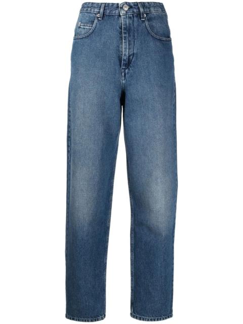 Isabel Marant Étoile high-waist straight-leg jeans