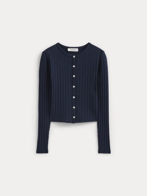 EVERLANE CARDIGAN IN POINTELLE