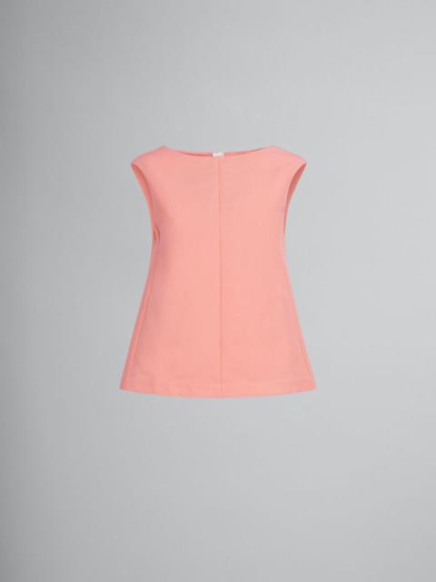 Marni PEACH CADY COCOON TOP