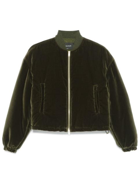 FABIANA FILIPPI velvet bomber jacket
