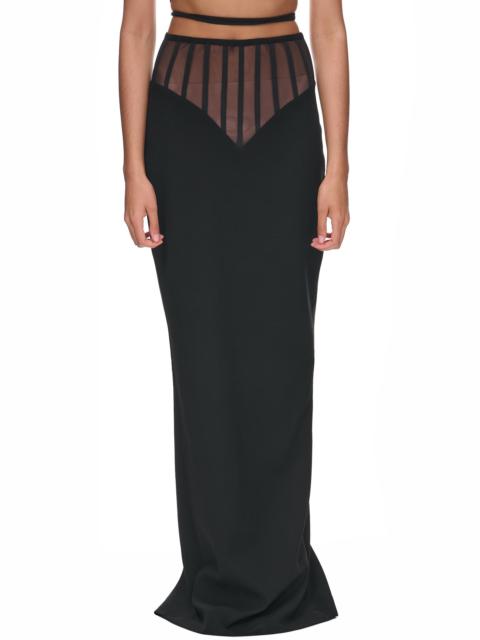 MÔNOT Corset Maxi Skirt