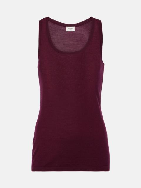 SAINT LAURENT Wool tank top