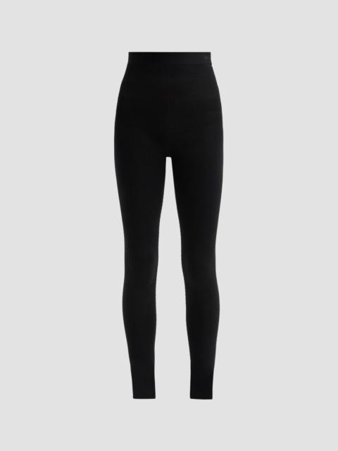 Bottega Veneta Women's Seamless Wool Leggings - Nero