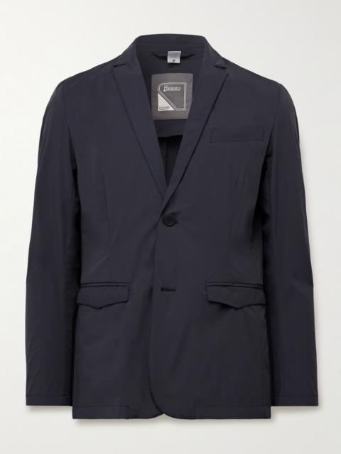 Herno Slim-Fit Shell Blazer Navy