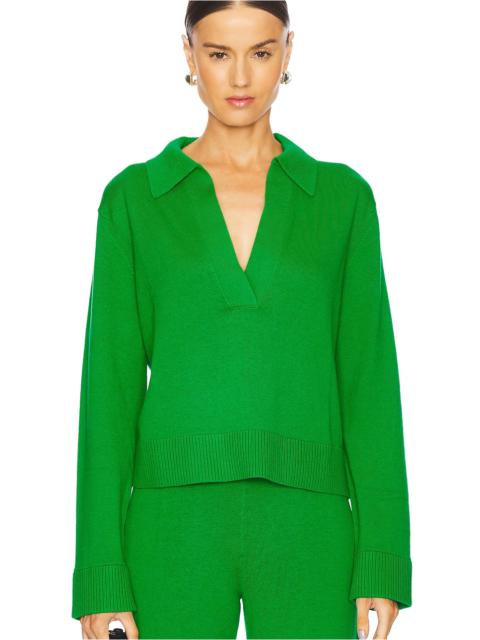 SIMKHAI Long Sleeve Polo