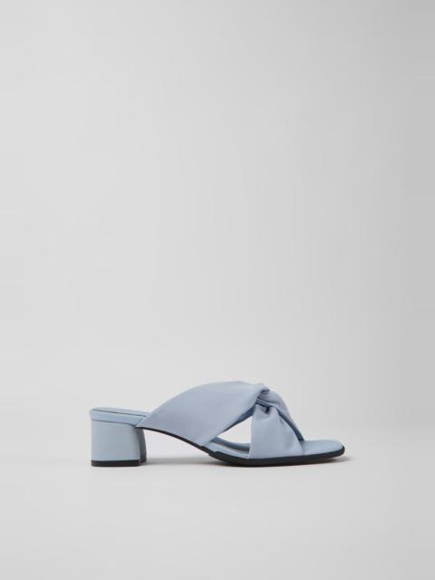 CAMPER Katie Blue textile sandals for women
